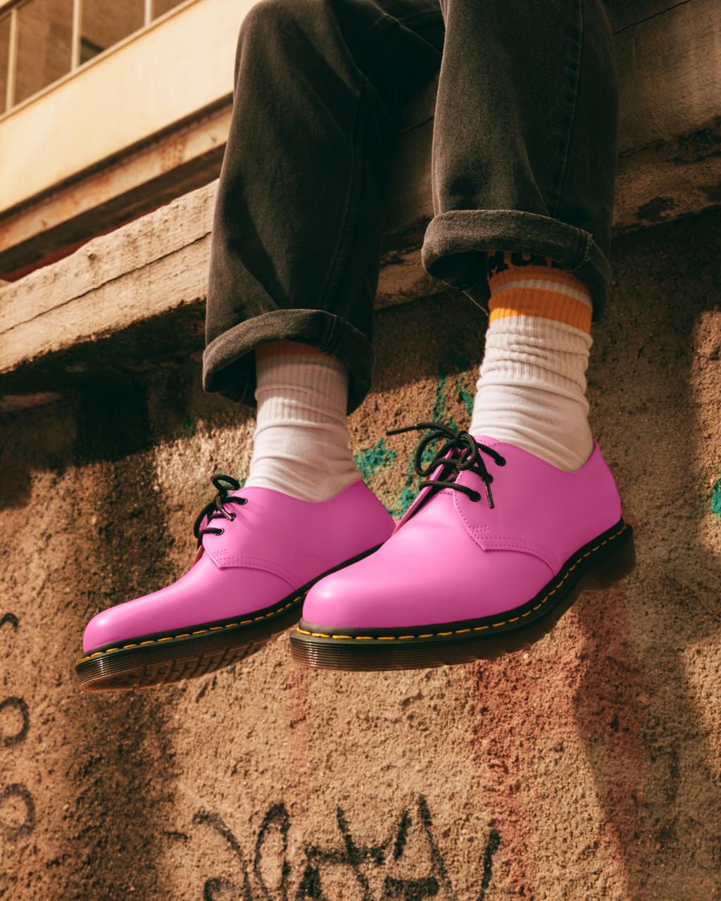 Zapatos Oxford Dr Martens 1461 Smooth Leather Hombre Rosas | 76239661