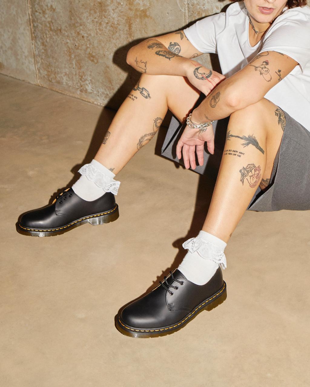 Zapatos Oxford Dr Martens 1461 Smooth Leather Hombre Negros | 89499267
