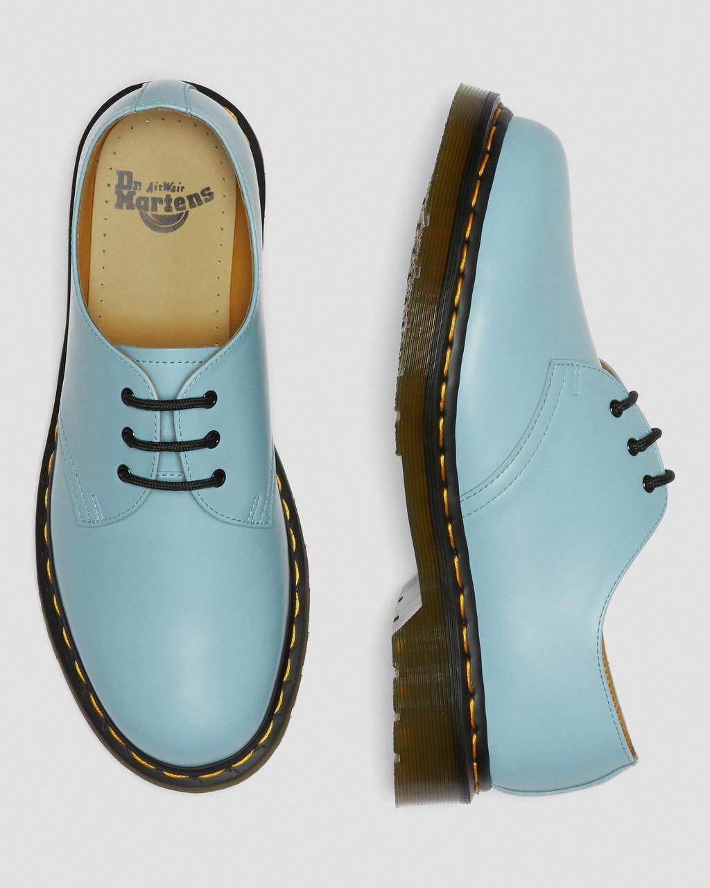Zapatos Oxford Dr Martens 1461 Smooth Leather Mujer Azules | 11770884