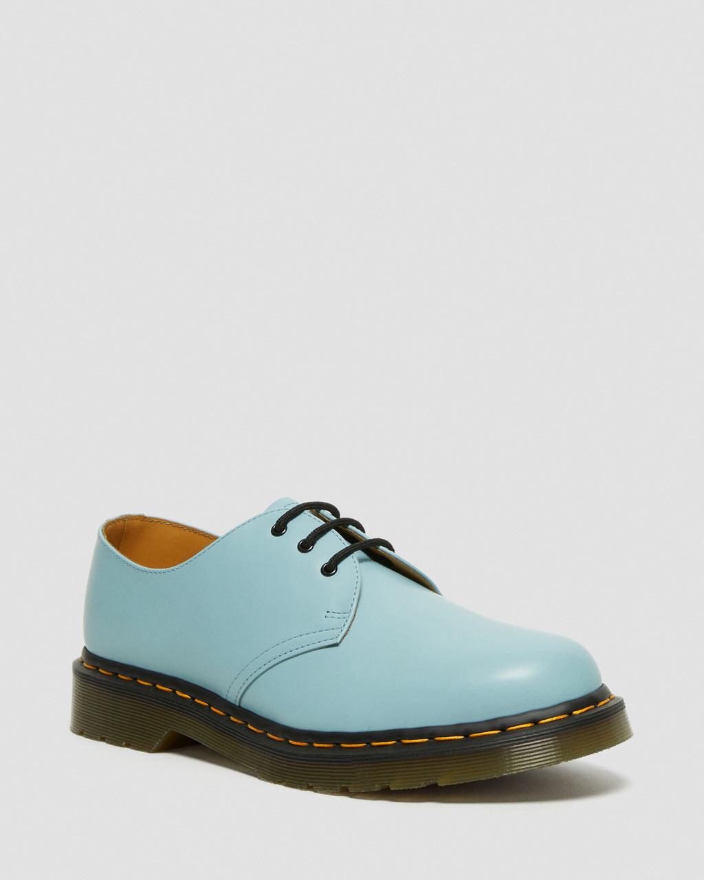 Zapatos Oxford Dr Martens 1461 Smooth Leather Mujer Azules | 11770884