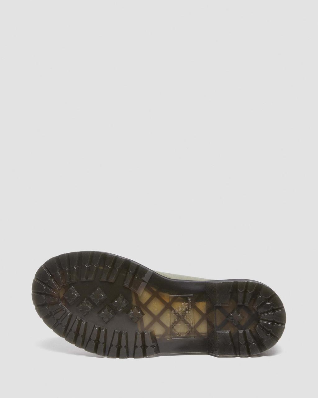 Zapatos Oxford Dr Martens 1461 Virginia Leather Mujer Verde Oliva | 57308711