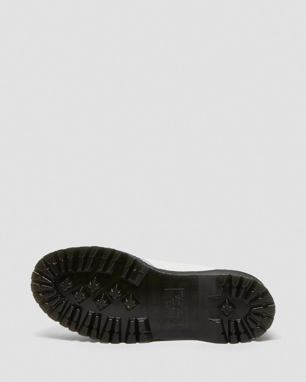 Zapatos Plataforma Dr Martens 1461 Smooth Leather Hombre Blancos | 40069563