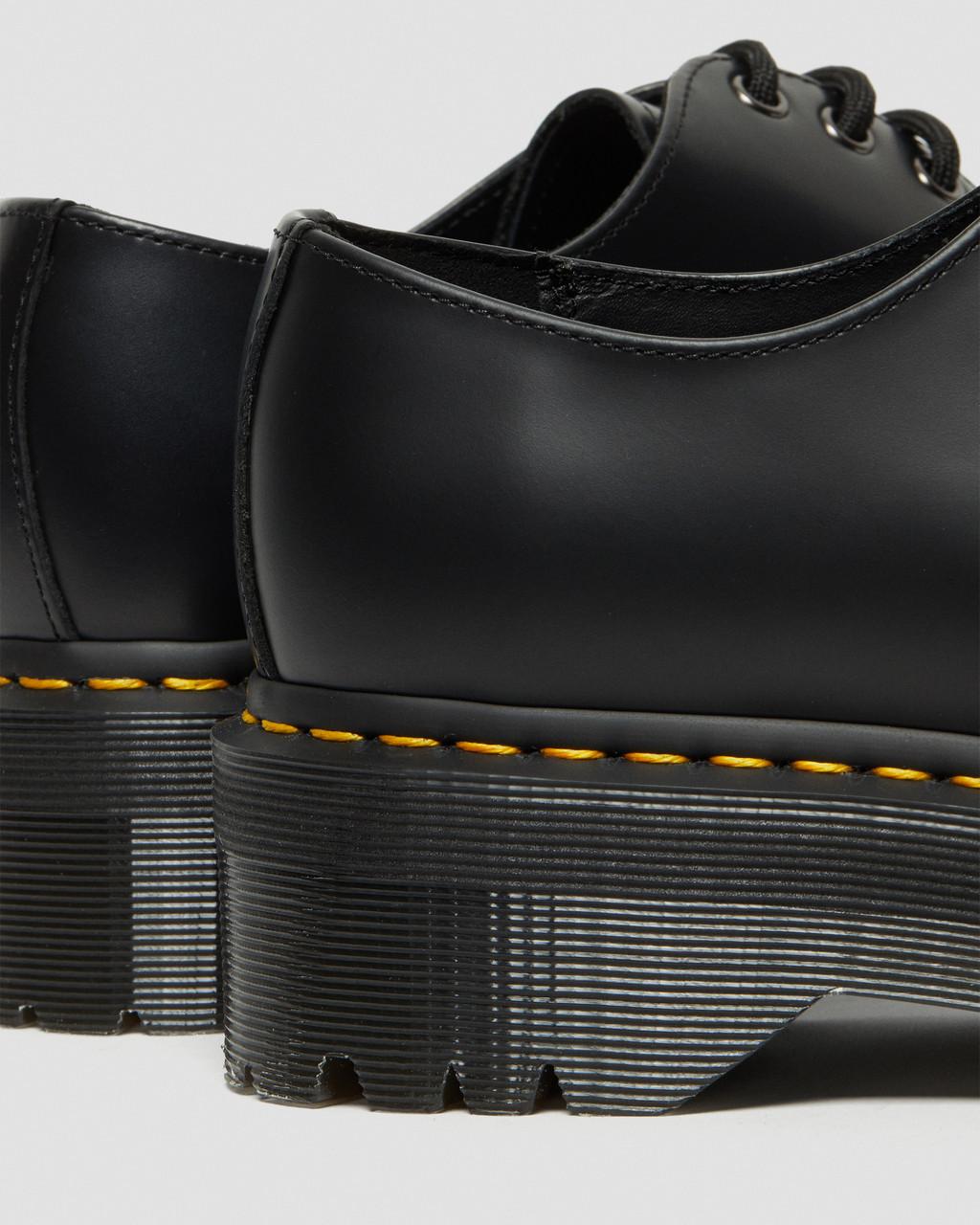 Zapatos Plataforma Dr Martens 1461 Smooth Leather Hombre Negros | 97818429